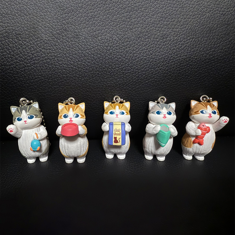 Mofusand Kawaii Cat Keychain B – обзор и цена Action Figure Stand