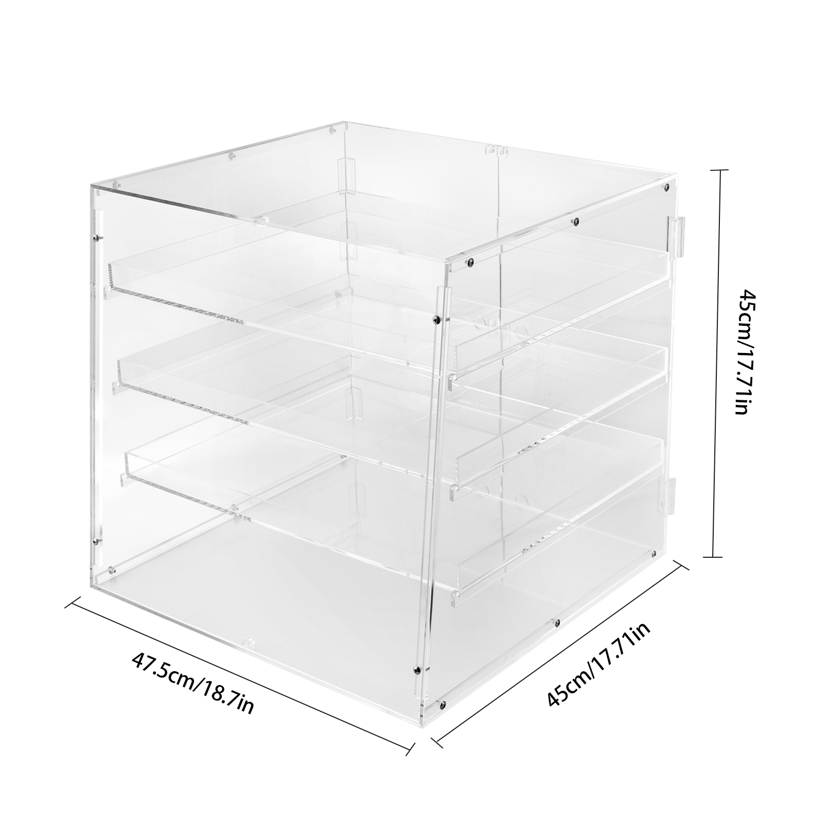 18.7×17.71×17.71inch 3-tier Ac – обзор и цена Display Case Acrylic