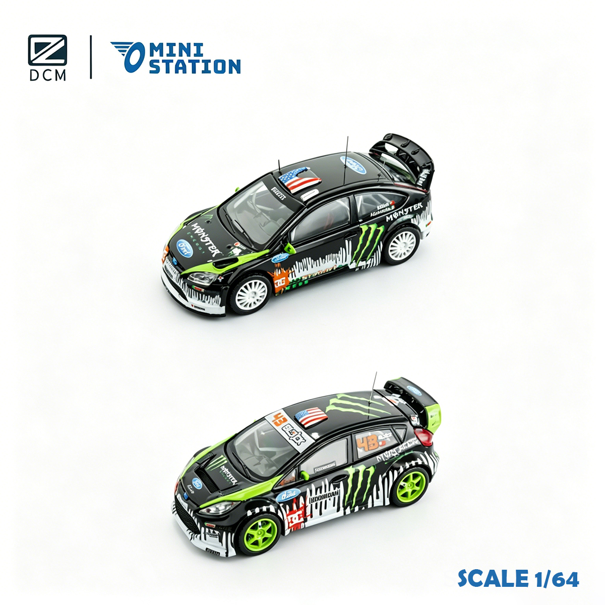 DCM × Mini Station 1:64 Ken Bl – обзор и цена Die Cast Car 1 64