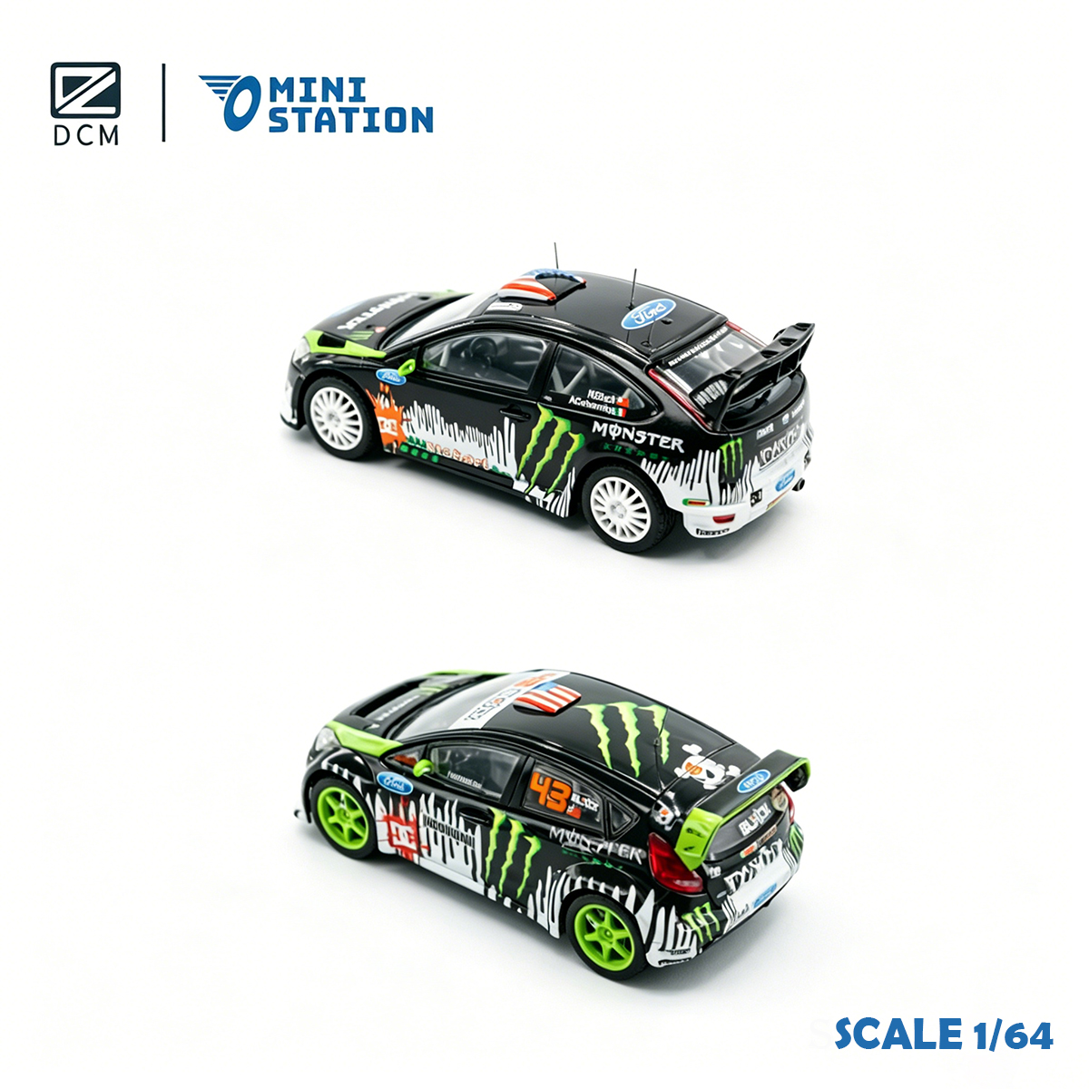 DCM × Mini Station 1:64 Ken Bl – обзор и цена Die Cast Car 1 64