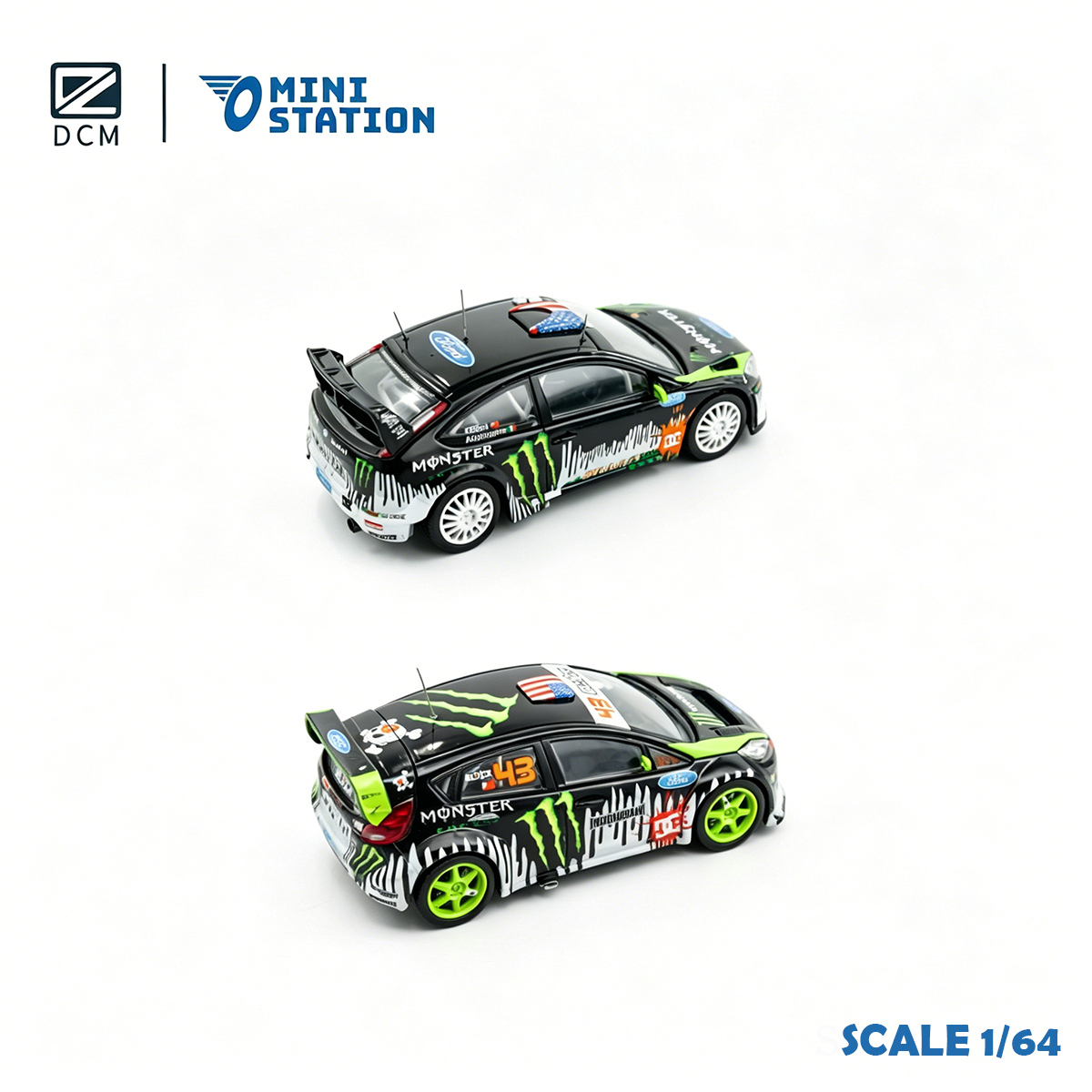 DCM × Mini Station 1:64 Ken Bl – обзор и цена Die Cast Car 1 64