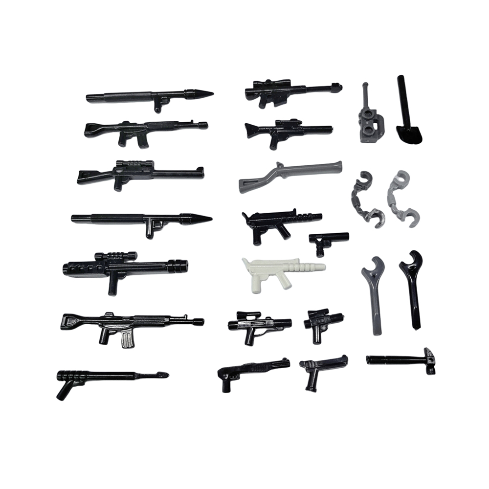 Military WW2 Weapon Guns Soldi – обзор и цена Lego Minifigure Holder