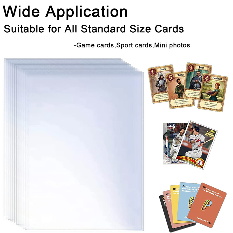 100-600pcs Card Sleeves Hard S – обзор и цена Card Penny Sleeve