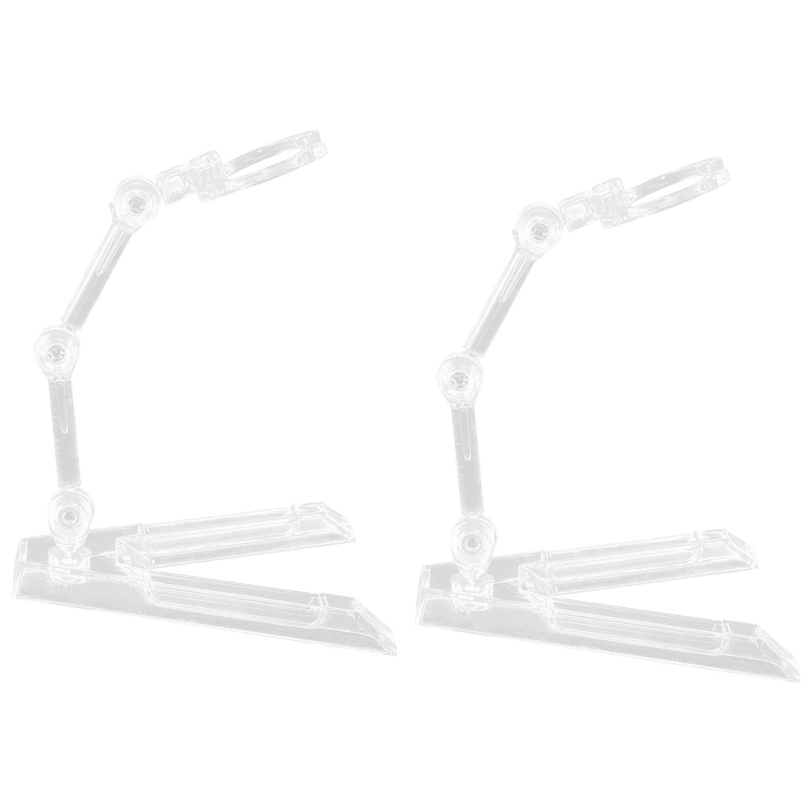 4Pcs Flat Bottom Plastic Figur – обзор и цена Action Figure Stand