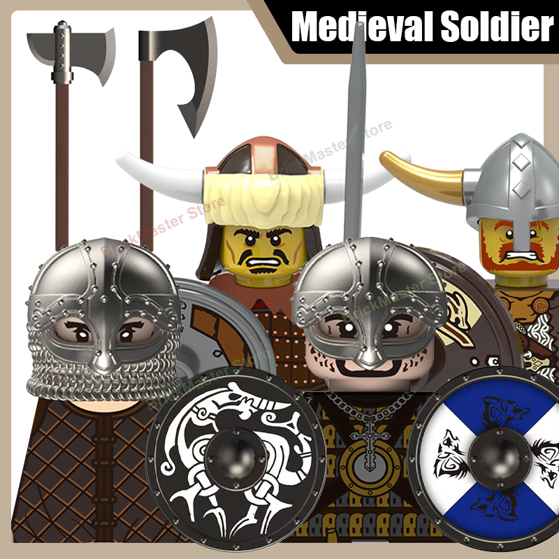 Medieval Military Viking Warri – обзор и цена Lego Minifigure Holder