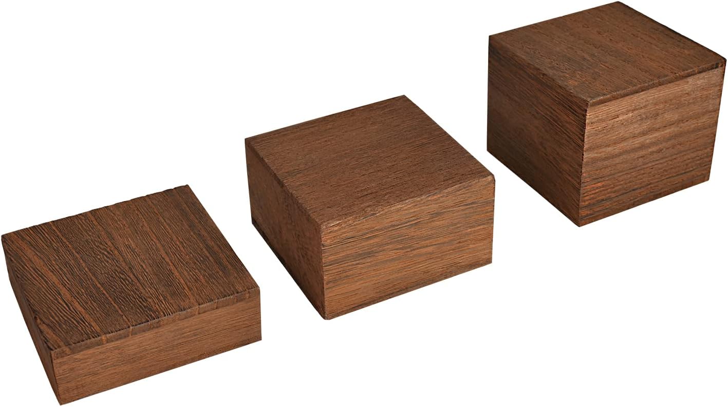 Wooden Display Risers Set - 3  – обзор и цена Display Risers Set