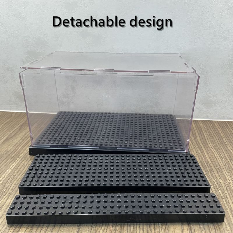 Acrylic Transparent Display Bo – обзор и цена Lego Minifigure Holder