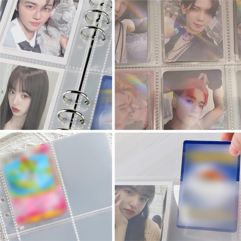 4 Pockets Photo Card Holder Bi – обзор и цена Trading Card Binder